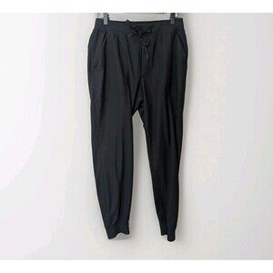 Lululemon ABC Joggers Mens M Black Warpstreme Skinny Fit Pull On